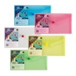 Snopake Polyfile DL Classic Assorted- 5 Files