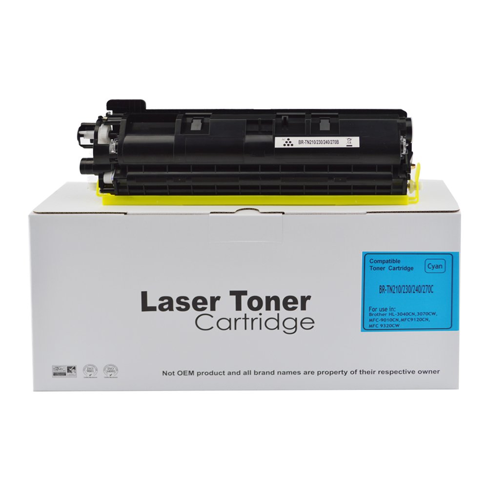 11113042 Comp Brother HL3040 Cyan Toner TN230C also for TN210C TN250C TN270C - Image 1