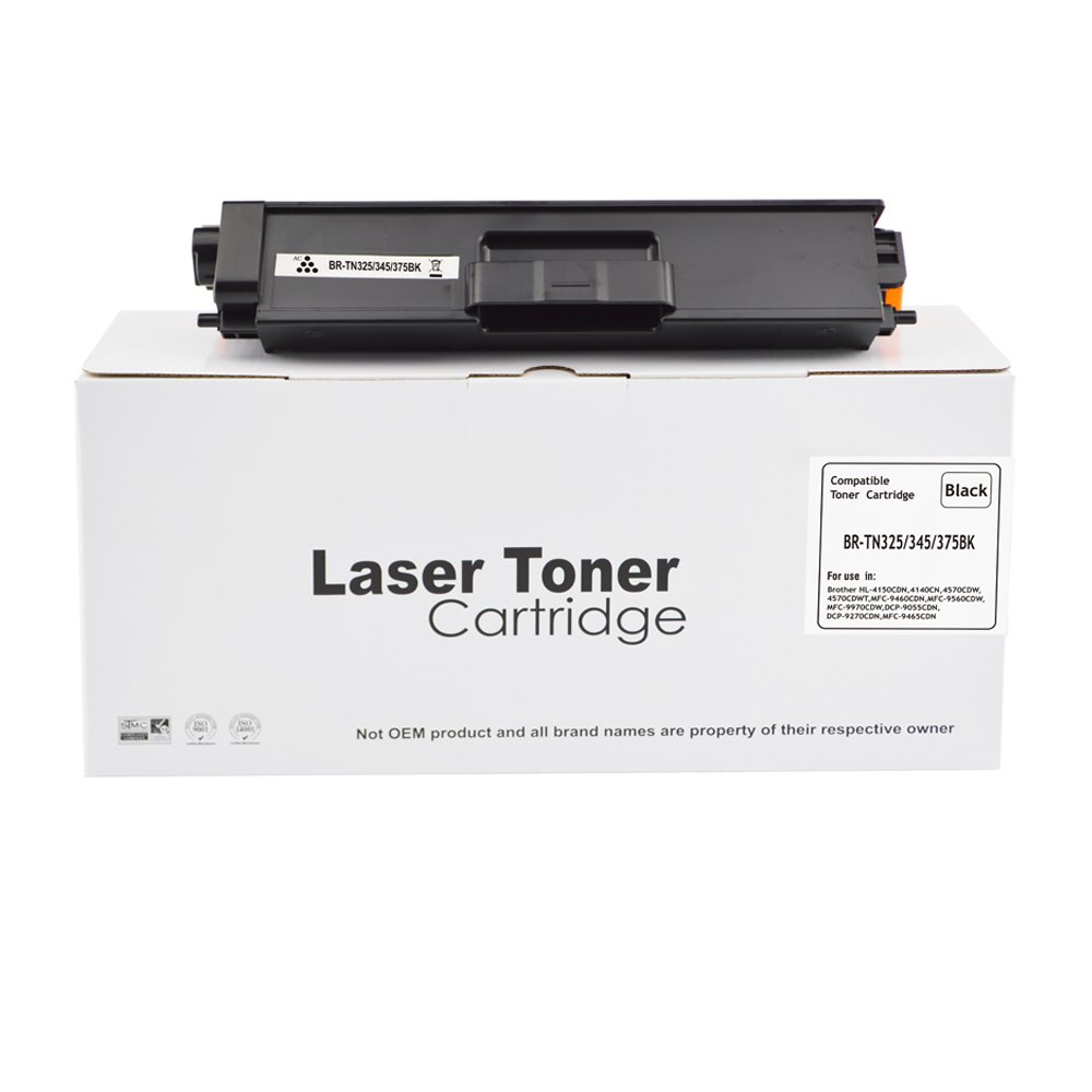 11114140 Comp Brother HL4140 Black TN325BK Toner Ctg TN315BK TN320BK TN325BK TN345BK 4000 Pages - Image 1