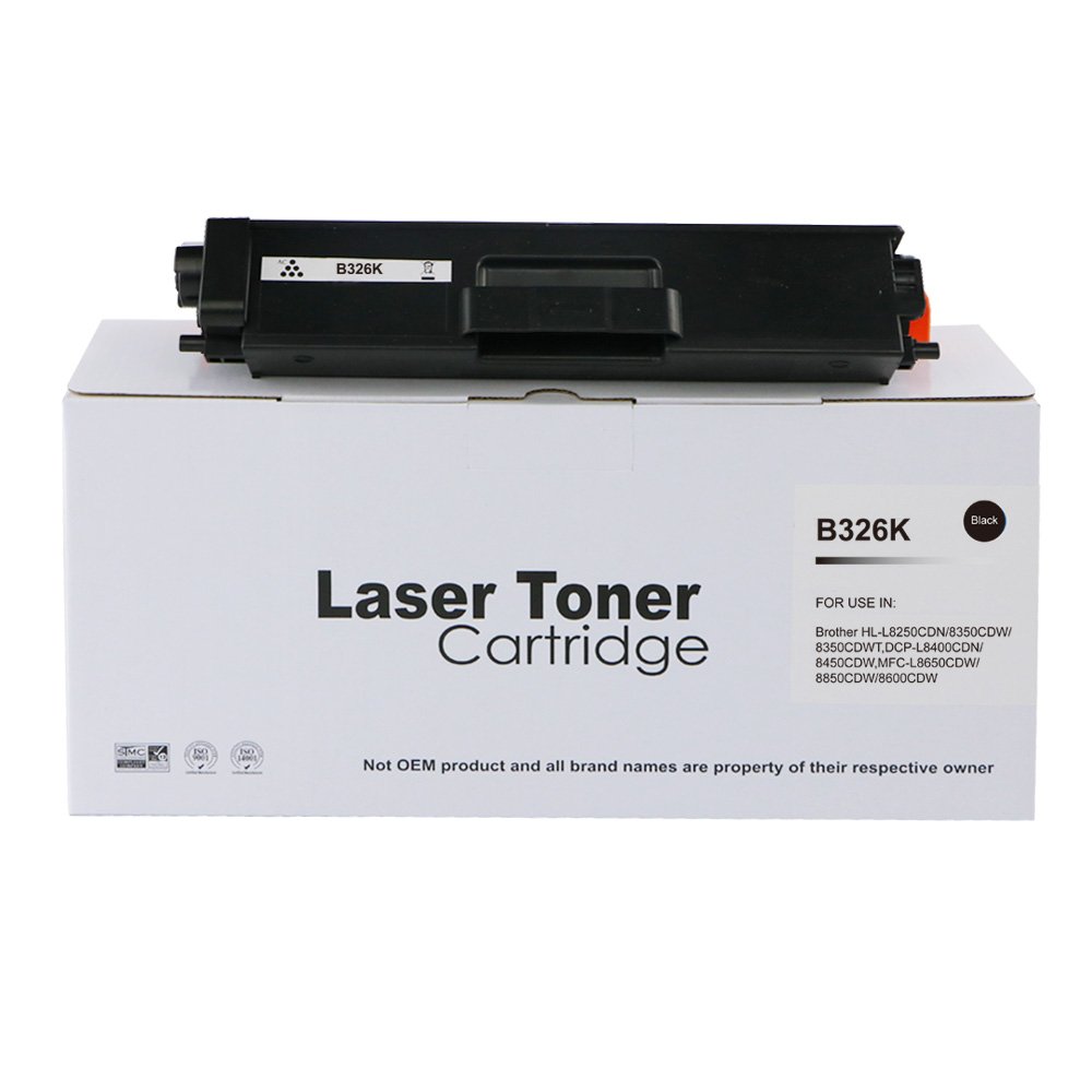 11118255 Comp Brother HLL8250 Hi Yld Black Toner Ctg TN326BK - Image 1
