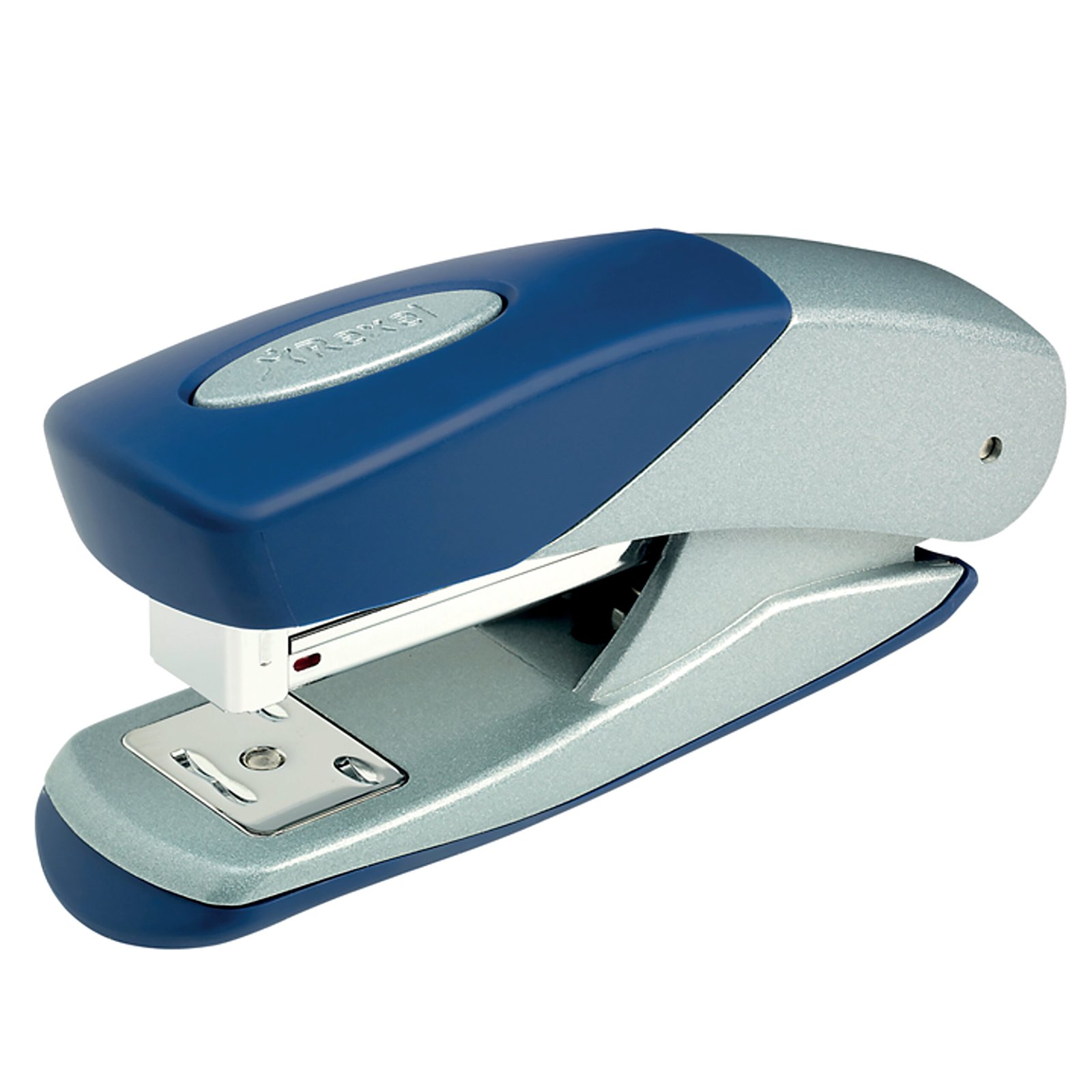 112274 Rexel Matador Half Strip Metal Stapler Silver/Blue (1) - Image 1