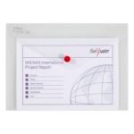 Snopake Polyfile A5 Clear- 5 Files