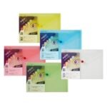 Snopake Polyfile A5 Classic Assorted- 5 Files