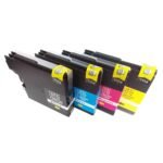 Comp Brother LC1100 Multipack 4 Ink Ctgs  [LC1100BK/C/M/Y LC980BK/C/M/Y]