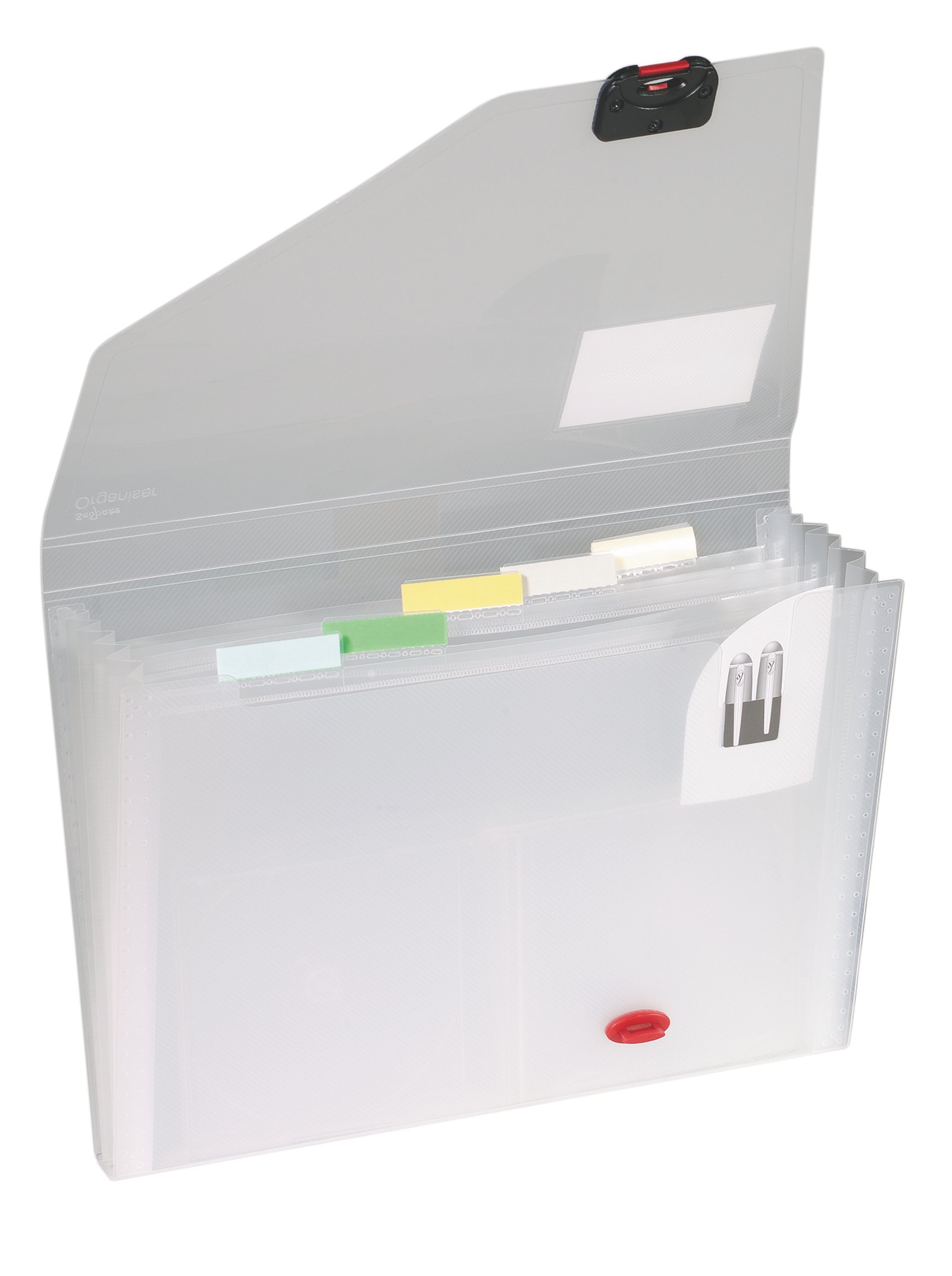 11893_1 Snopake Organiser 6 part A4 Clear- 1 Organsier - Image 1