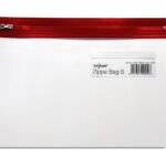 Snopake Zippa Bag 'S' A5 Red- 25 Bags