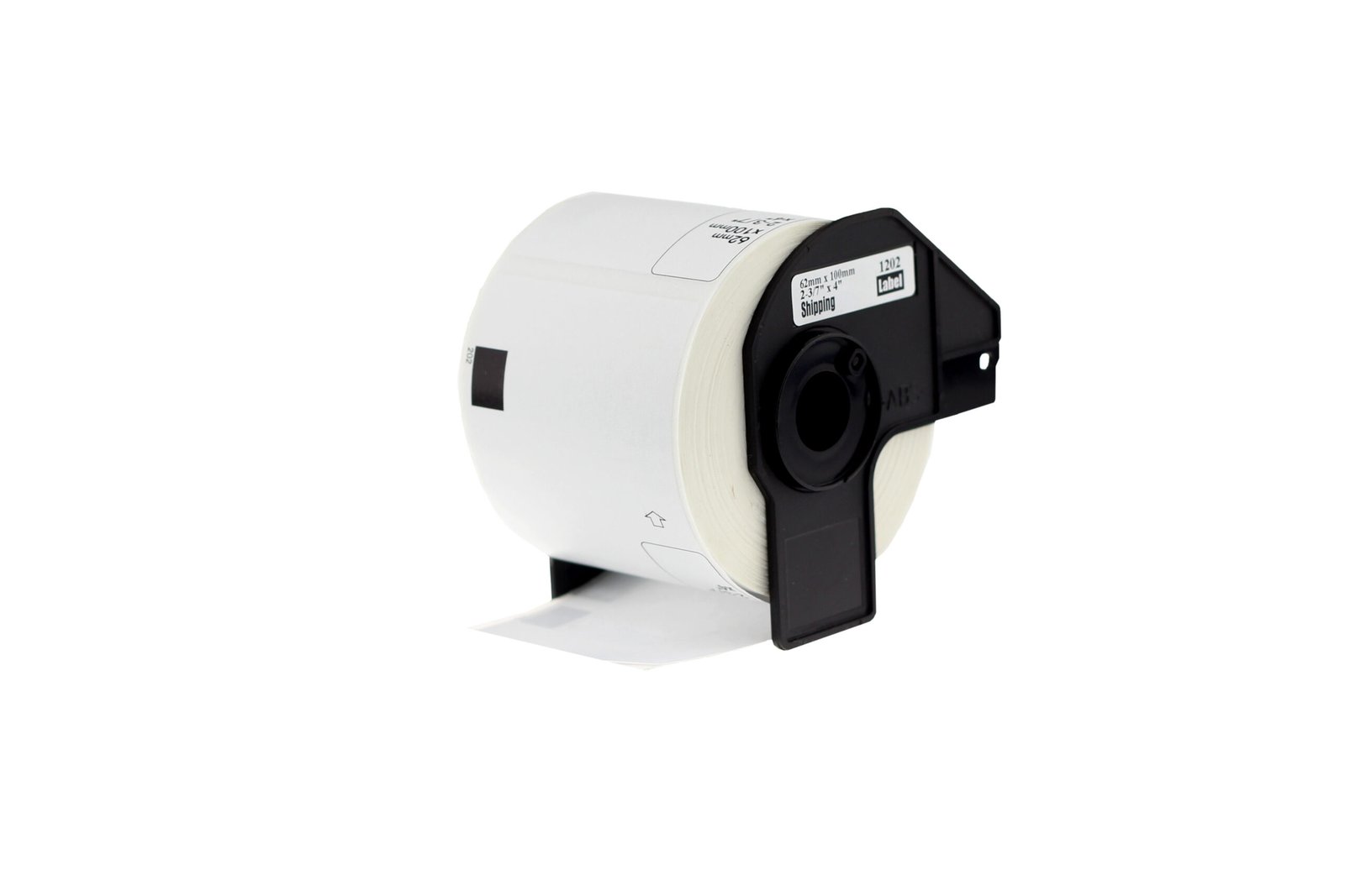 12911202 Comp Brother DK-11202 White Ship Labels (Paper) Roll of 300 (62mm x 100mm) - Image 1