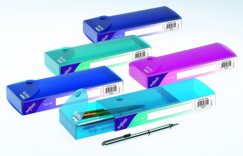 12940_1 Snopake Penpal Pencil Case Electra Assorted- 5 PenPals - Image 1
