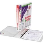 Snopake Executive Presentation RingBinder  4/25 'D' Ring A4 Clear- 10 Binders