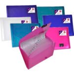 Snopake Organiser 6 part A4 Electra Assorted- 10 Organisers