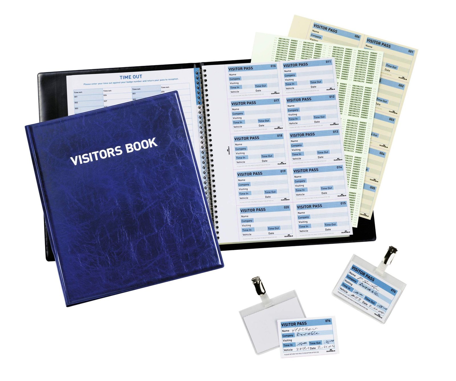 146365_1 Durable Visitor Book 100 - Image 1