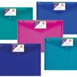 Snopake Polyfile ID A4 Electra Assorted- 5 Files