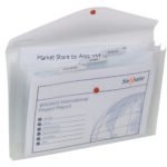 Snopake Polyfile Trio Foolscap Clear- 5 Files