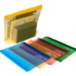 Snopake High Capacity Zippa Bag A4+ Assorted- 25 Bags