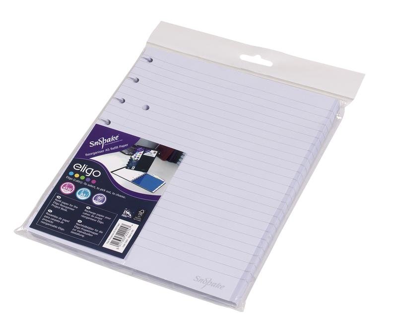 15864_1 Snopake FSC Eligo ReOrganiser Refill Sheets A5- 1 Pack - Image 1