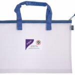 Snopake EVA Mesh HC Project Zippa Bag A4++ Blue- 1 Bag