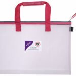 Snopake EVA Mesh HC Project Zippa Bag A3 Red- 1 Bag