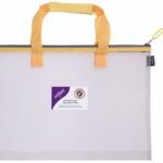 Snopake EVA Mesh HC Project Zippa Bag A3 Yellow- 1 Bag
