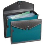 Snopake Zeon Organiser  6 part A4 Turquoise- 1 Organiser