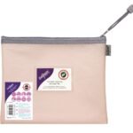Snopake EVA Pastel Mesh HC A5 Zippa Bag - Pink- 3 Bags