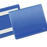 Durable Adhesive Pocket A6 Blue (50)
