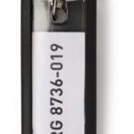 Durable Key Clips 6 Black (6)