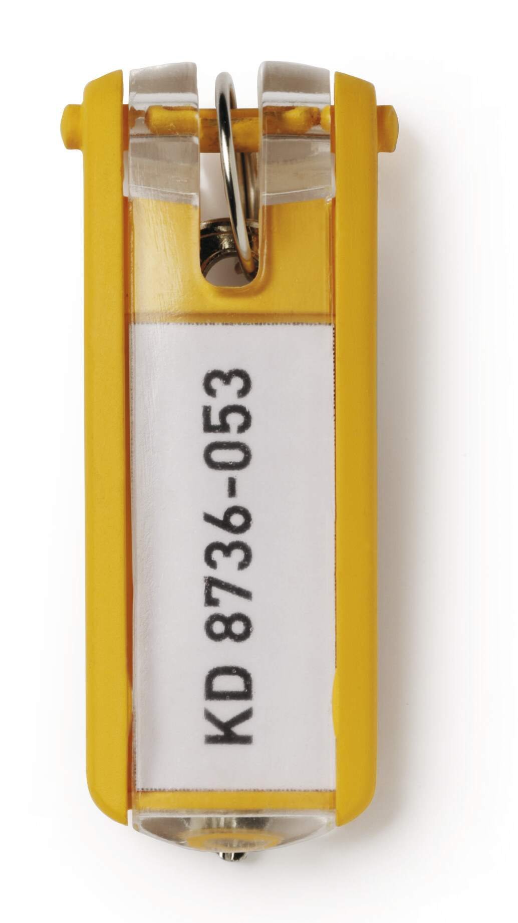195704_1 Durable Key Clips 6 Yellow (6) - Image 1