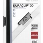 Durable DURACLIP 30 A4 Folder White (25)