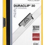 Durable DURACLIP 30 A4 Folder Yellow (25)