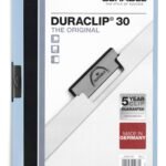 Durable DURACLIP 30 A4 Folder Blue (25)