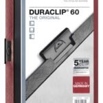 Durable DURACLIP 60 A4 Folder Red (25)