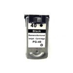 Reman Canon Pixma IP1600 PG-40 Black Inkjet Ctg  [R-PG-40] 0615B001
