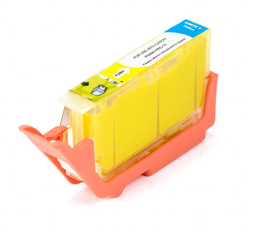 23510076 Comp Canon PGI-72Y Yellow Ink Ctg - Image 1