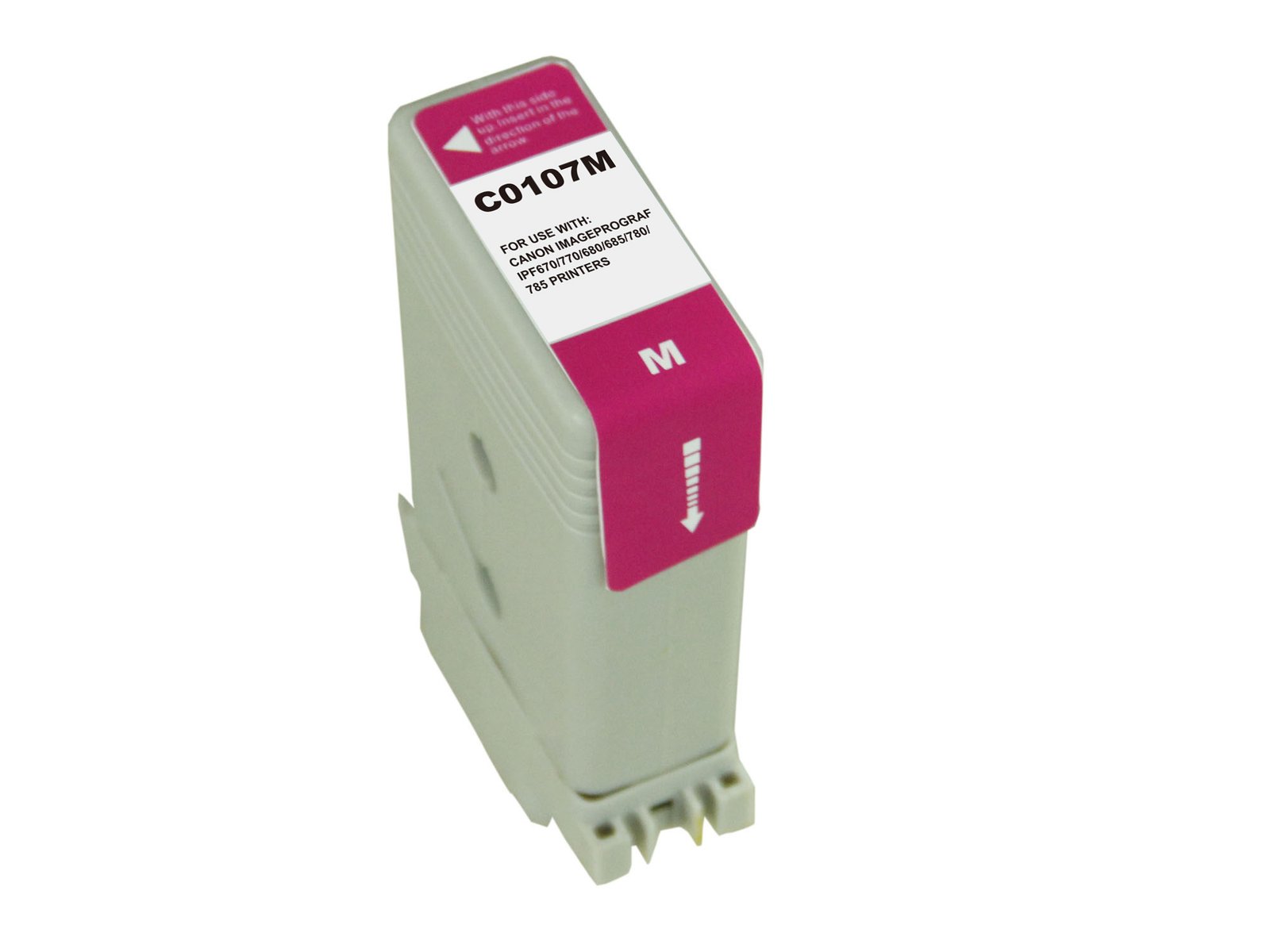 23510110 Comp Canon G+G PFI-107M Magenta Ink Ctg - Image 1