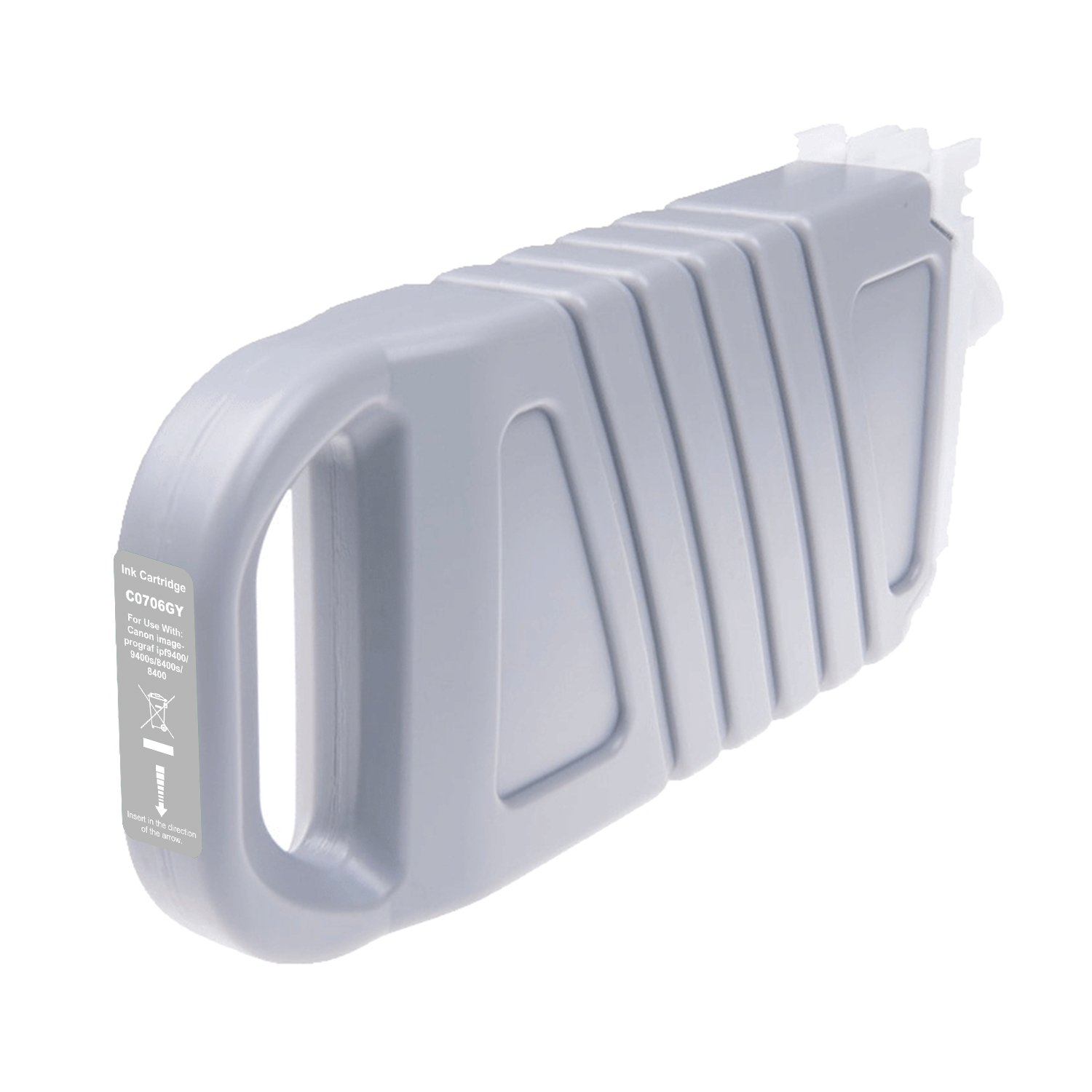 23510713 Comp Canon G+G PFI-706GY Hi Cap Grey Wide Format Ink Ctg 6690B001AA - Image 1