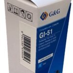 Comp Canon G+G GI-51C Cyan Ink Bottle 4546C001 70ml Ink 7700 Pages
