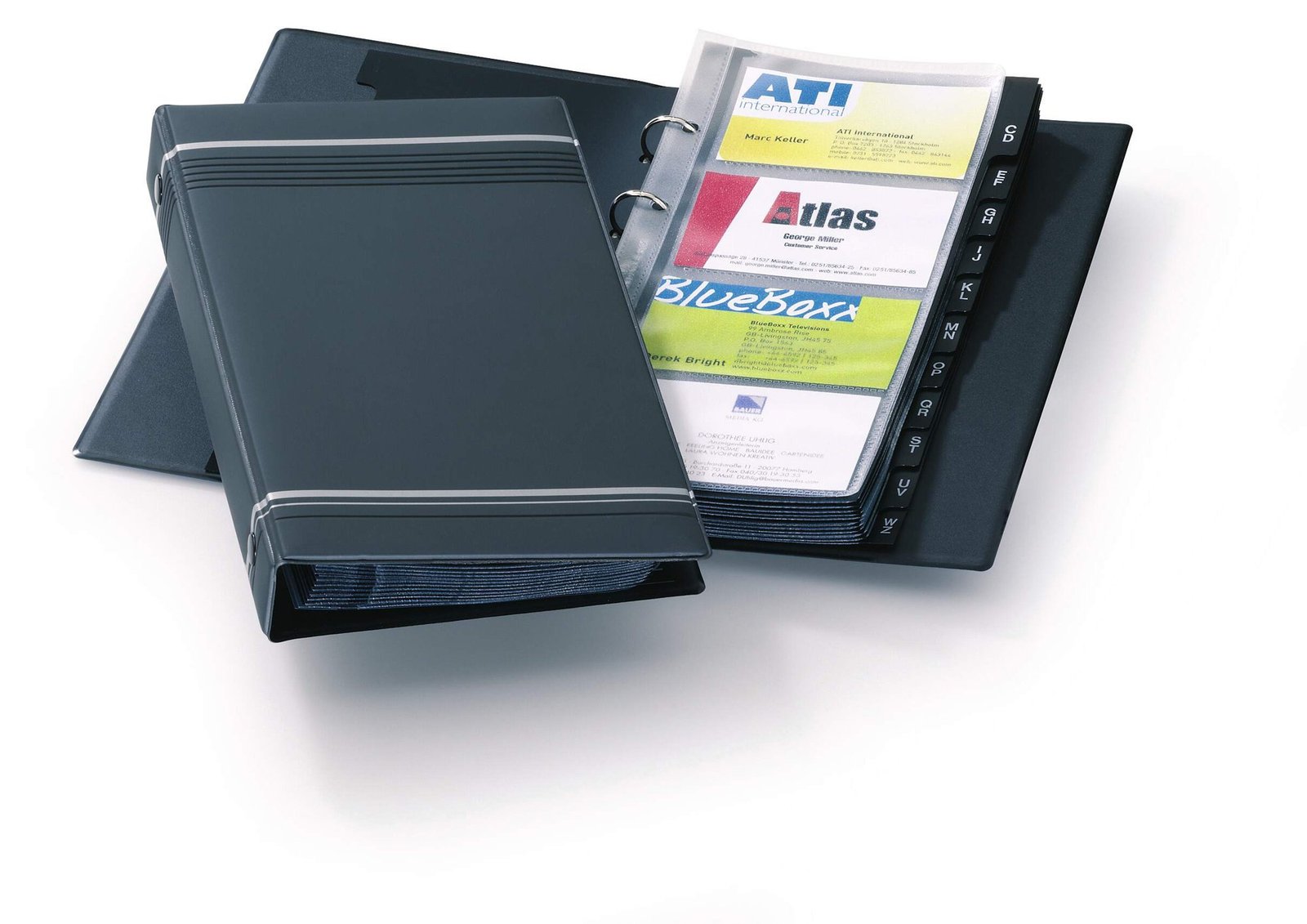 238558_1 Durable VISIFIX 200 Business Card Album - Image 1