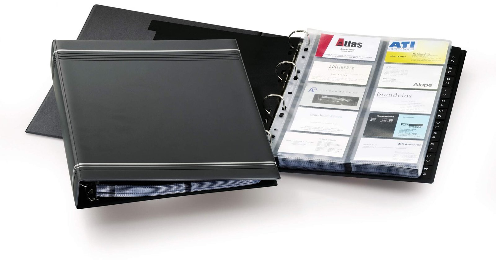 238858_1 Durable VISIFIX 400 Business Card Album - Image 1
