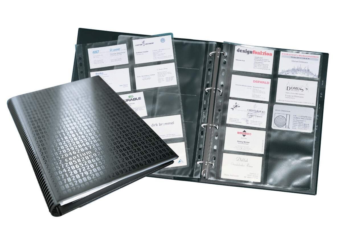 240901_1 Durable VISIFIX 400 Business Card Album - Image 1