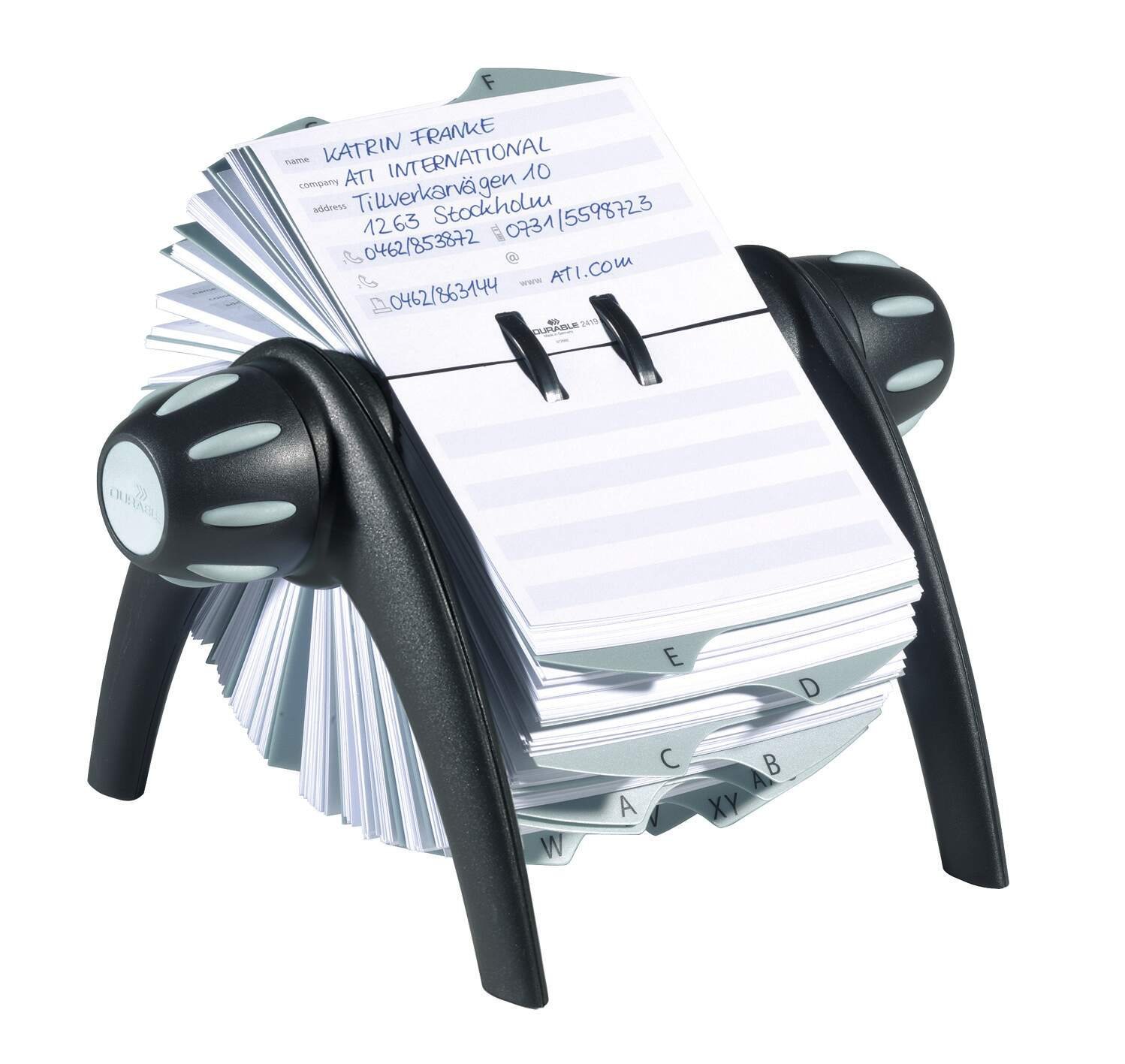 241601_1 Durable TELINDEX FLIP VEGAS Black - Image 1