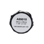 Comp Dymo 99010 Standard Address Labels (Paper) Pack of 130 S0722370 (28mm x 89mm)