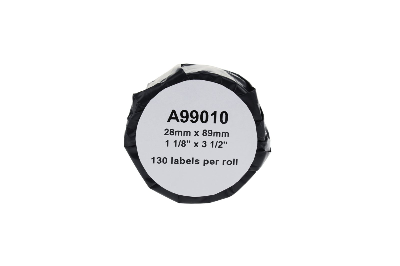 24919010 Comp Dymo 99010 Standard Address Labels (Paper) Pack of 130 S0722370 (28mm x 89mm) - Image 1