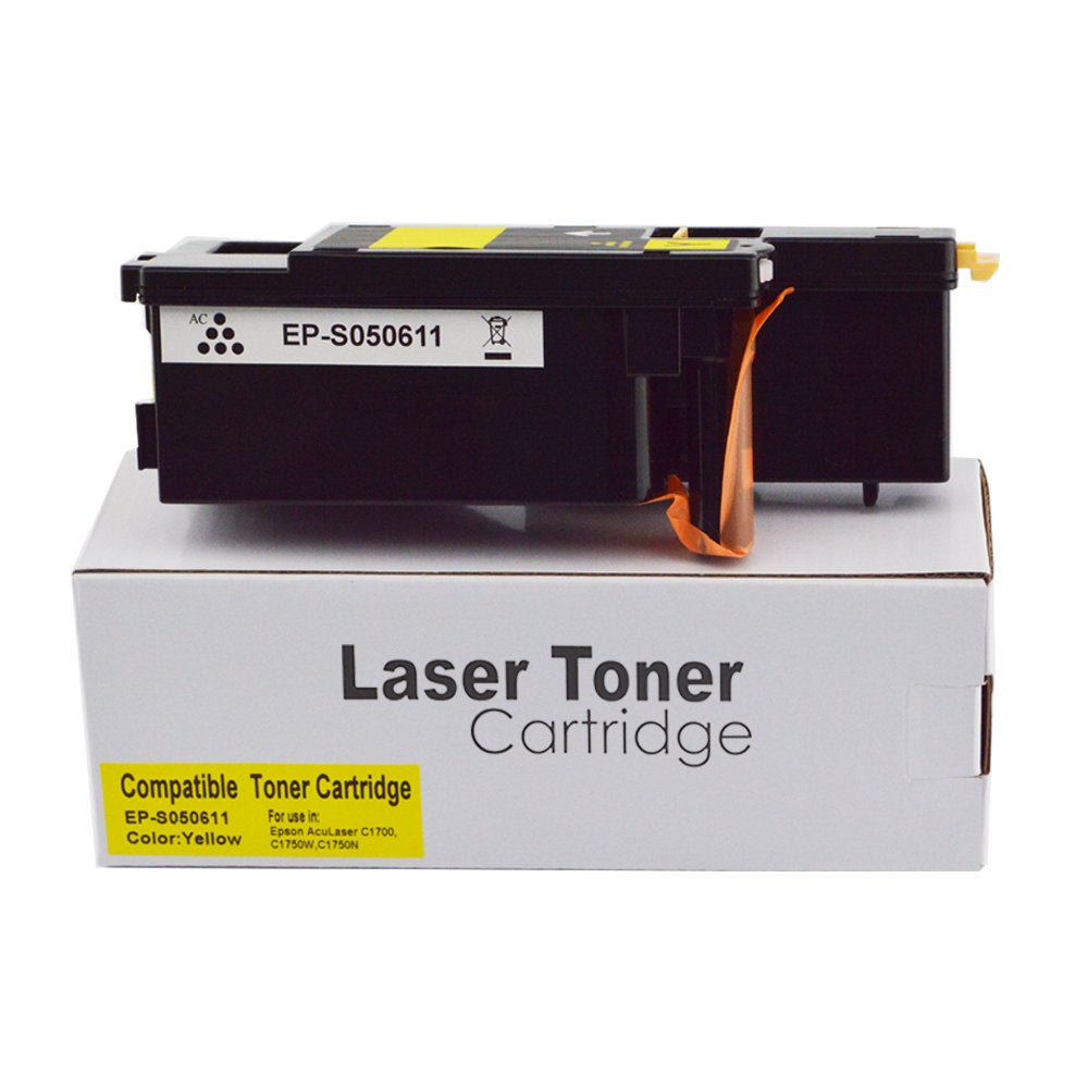25131704 Comp Epson C1700 Hi Cap Yellow Toner S050611 - Image 1