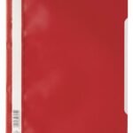 Durable Clear View A4 Folder Red (25)