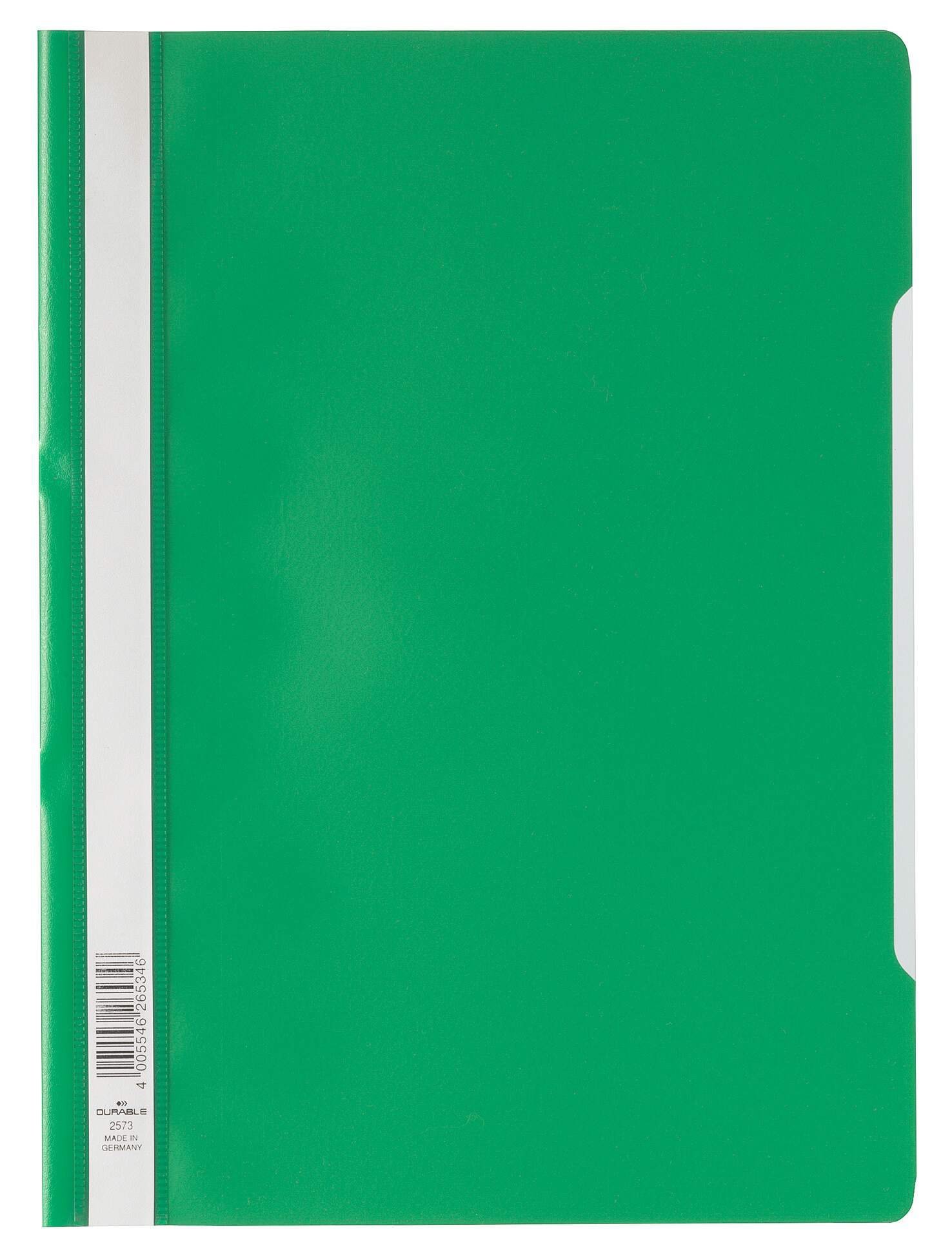 252305_1 Durable Clear View A4 Folder Green (25) - Image 1