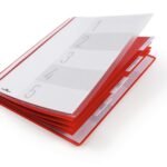 Durable Suspension Rail Folder A4 Red