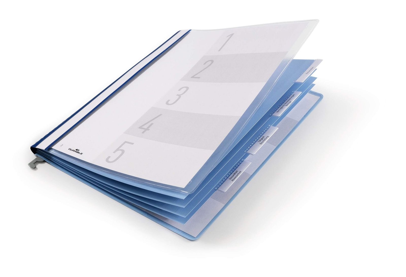 2555_06_gen_f Durable Suspension Rail Folder A4 Blue - Image 1