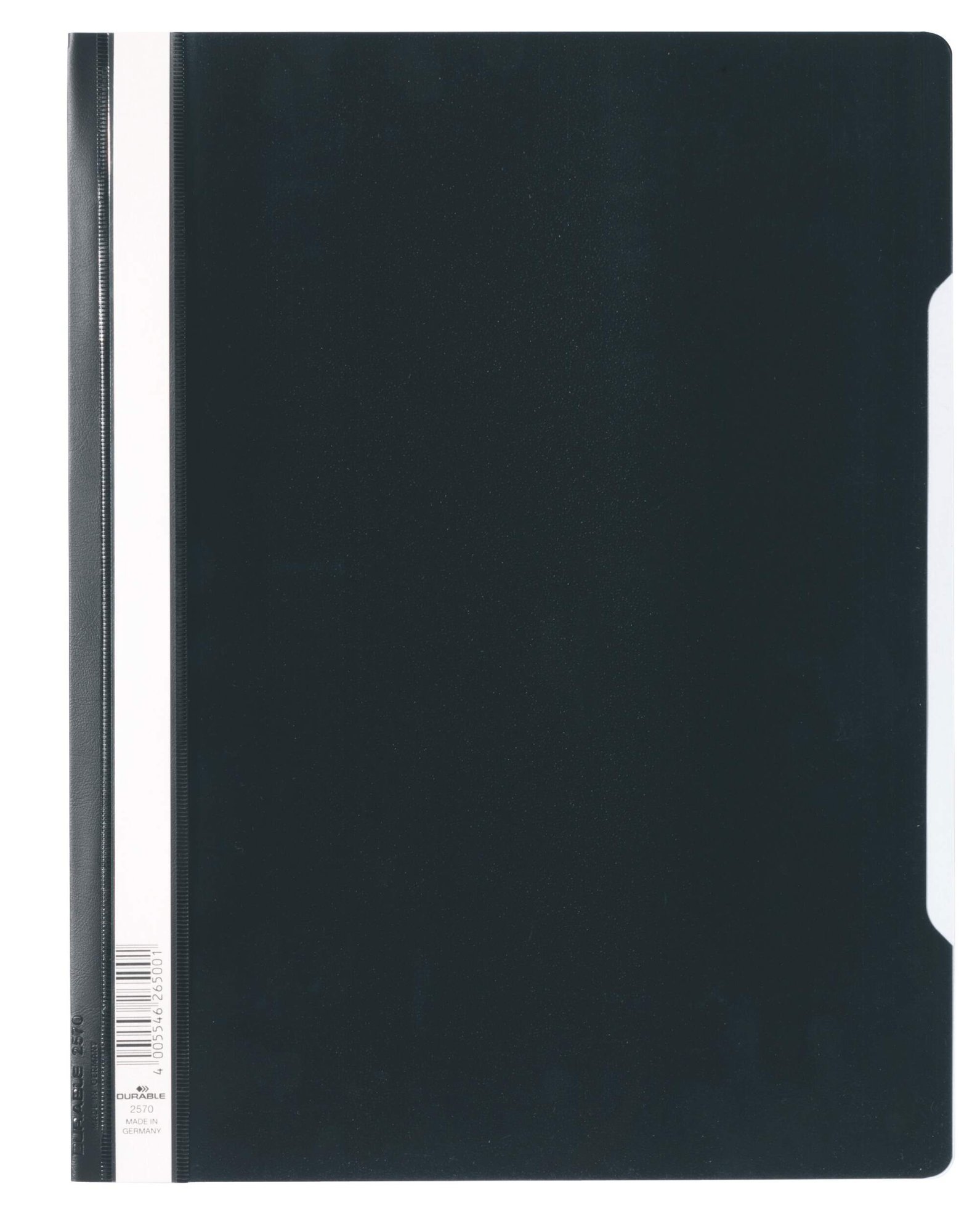 257001_1 Durable Clear View A4 Folder Black (50) - Image 1