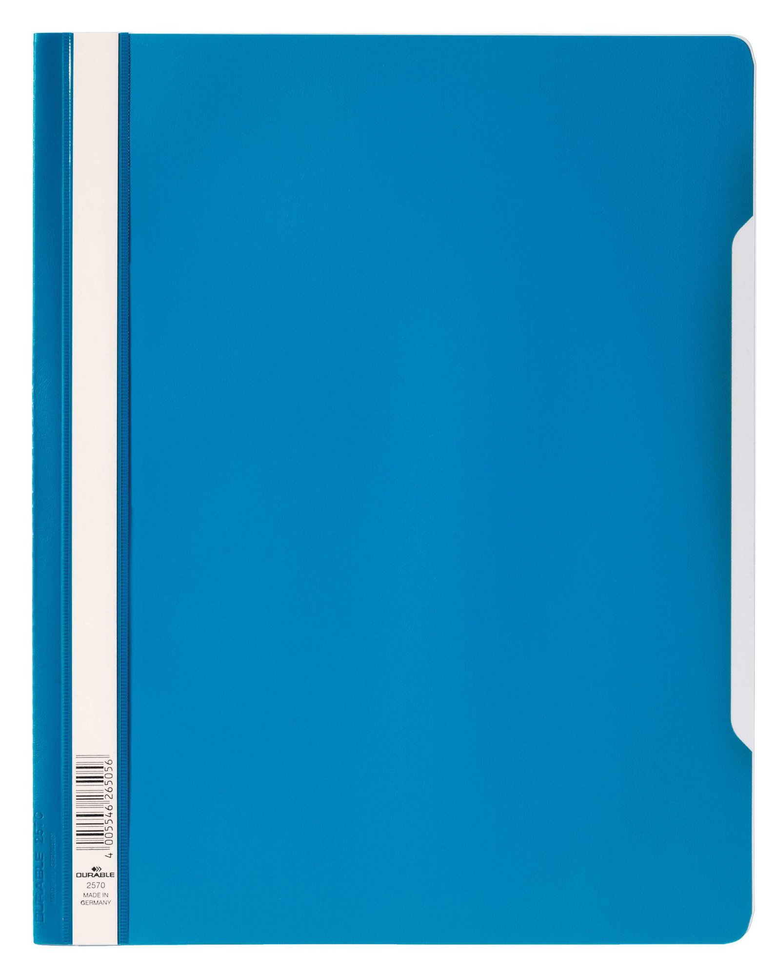 257006_1 Durable Clear View A4 Folder Blue (50) - Image 1