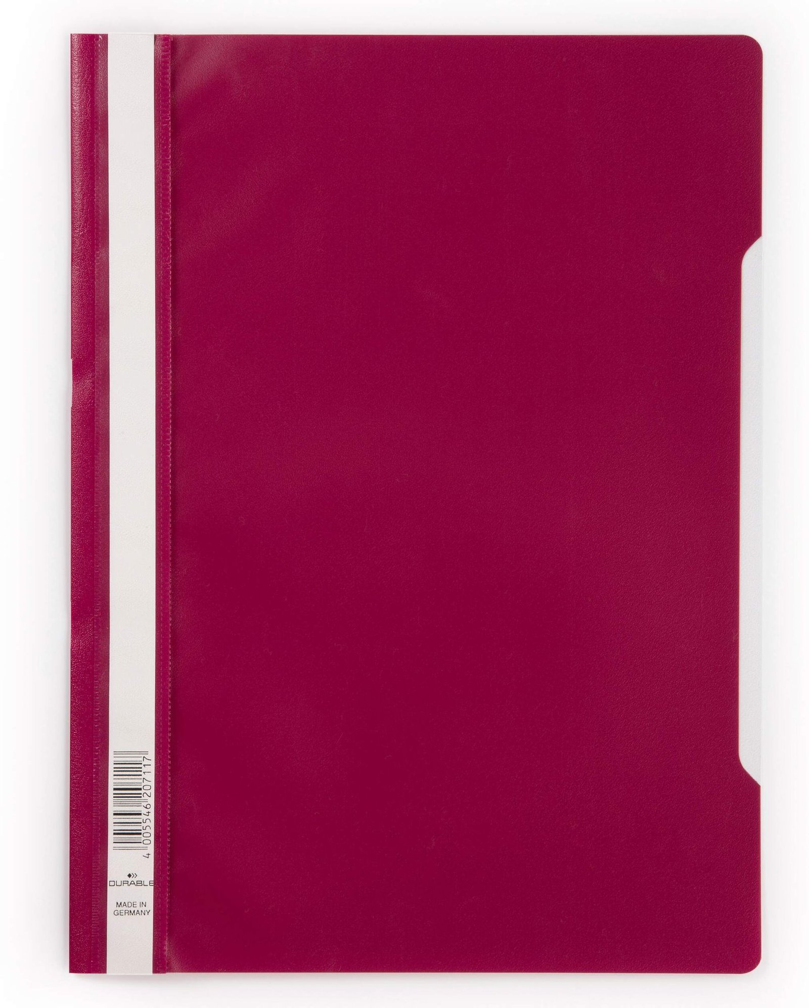 257335_1 Durable Clear View A4 Folder Red (50) - Image 1